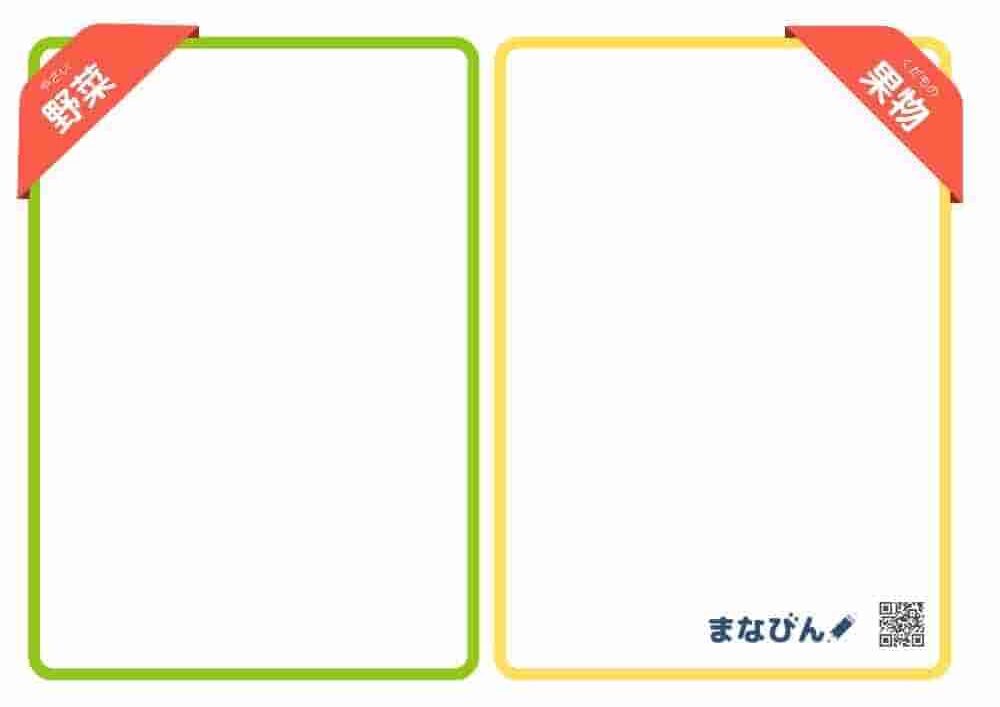 野菜果物の断面図③