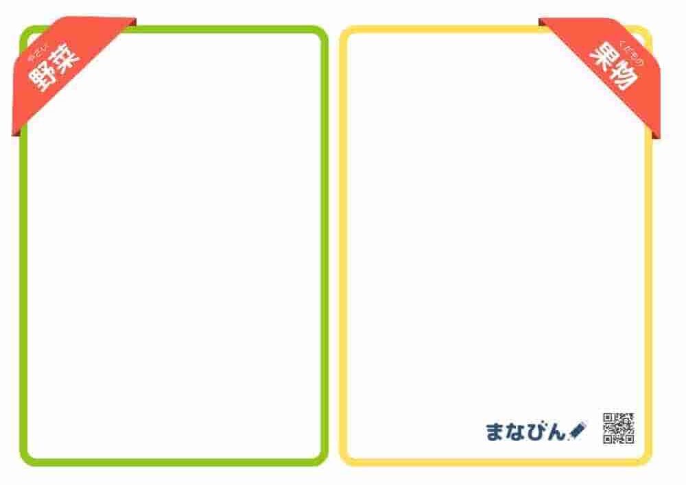 野菜果物の断面図③