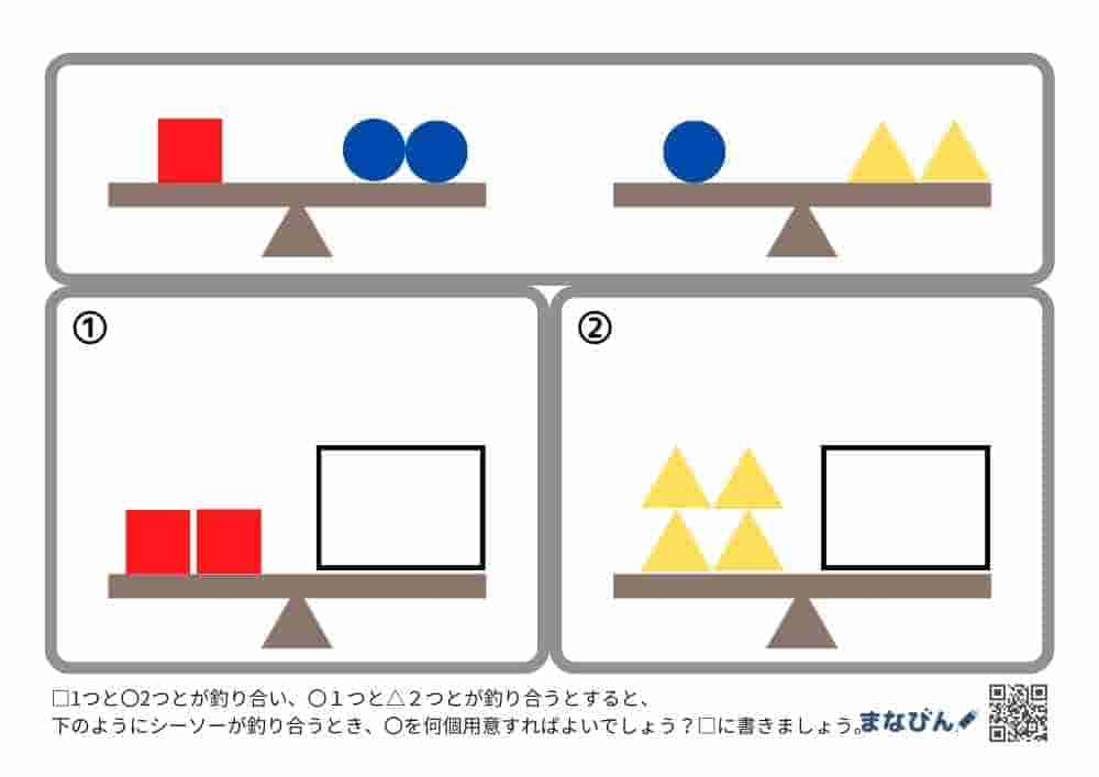 置き換えシーソー1