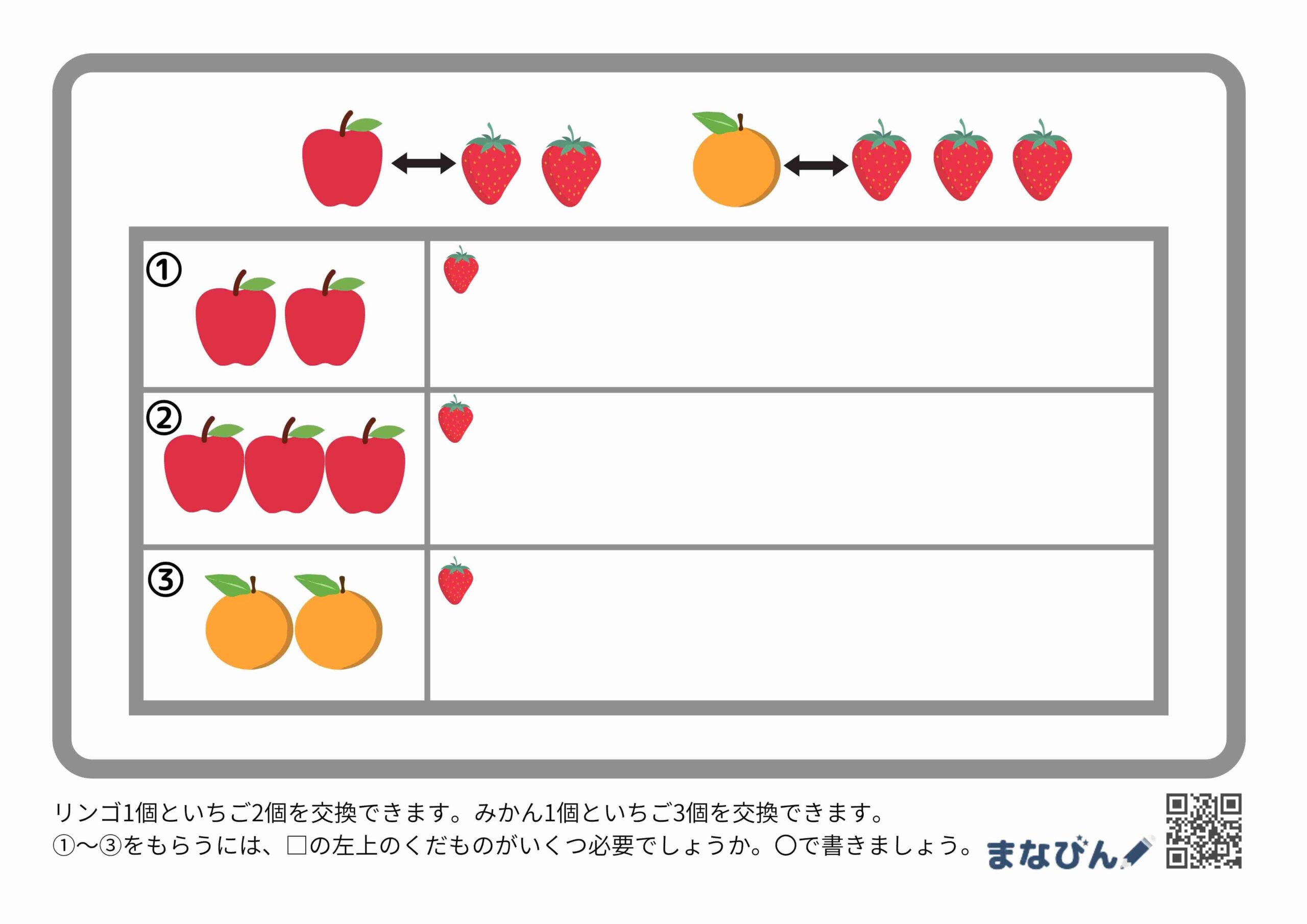 置き換え　交換①